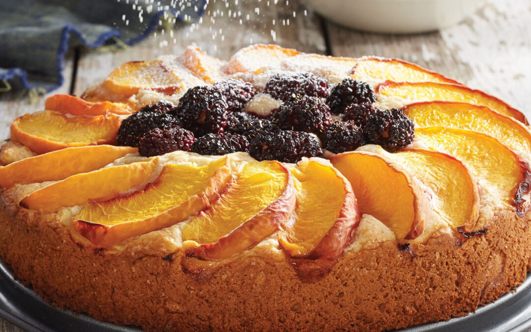 Blackberry Peach Buckle