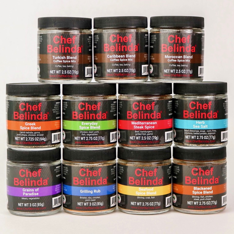 Chef Belinda Spice Blends